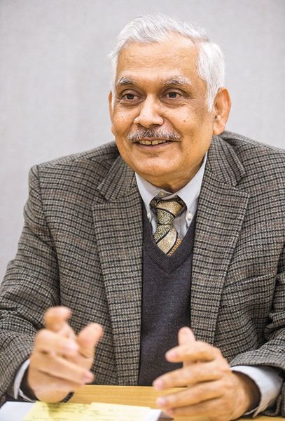 Multicultural school director Dr. Roy Alok Kumar